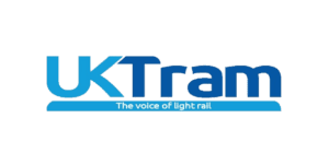 uk tram the voice of light rail logo and slogan